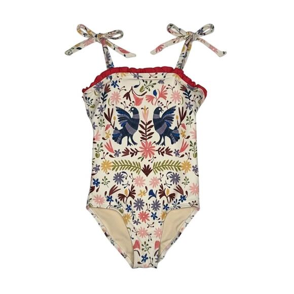 Pink Chicken Other - Pink Chicken One Piece Swimsuit Girls 8Y